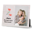 Personalized Birth Flower Photo Frame