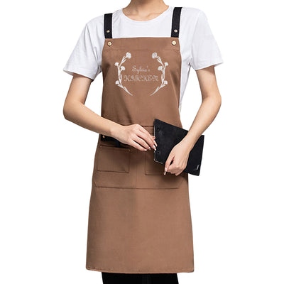 Personalized Canvas Embroidered Apron