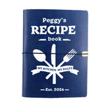 Personalized Leather Recipe Book