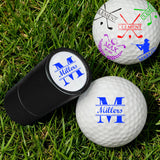 Personalized Golf Ball Stamp - Custom Logo & Name