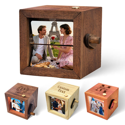 Personalized Flip Photo Box – Bring Your Memories to Life