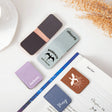 3 Pcs Personalized Vintage PU Leather Magnetic Bookmark