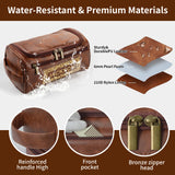 Personalized Leather Toiletry Bag-For men and women