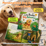 Personalized Dog Storybook with Photo & Name Custom Dog Adventure Book for Kids Toddler Bedtime Book Keepsake Gift for Pet Family Christmas Birthday Gifts for Pet Lovers Baby Shower Gifts