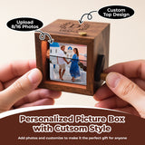 Personalized Flip Photo Box – Bring Your Memories to Life