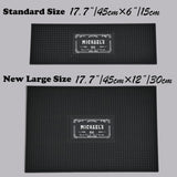 Personalised Bar Mat Non-slip PVC Rubber