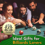 Personalized Cue Ball – Custom Laser-Engraved 57mm Billiards Keepsake