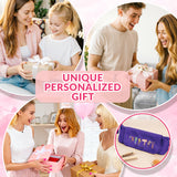Personalized Heat-Resistant Hair Tools Travel Bag – Custom Birth Flower & Name Organizer for Dyson, Shark & Hot Tools
