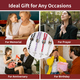Personalized Photo Rosary Beads Necklace