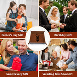Personalized Valet Tray for Men Custom Key Bowl Portable Waterproof PU Leather Valet Tray for Keys Wallet Remote Controller Keys Phone Wallet Coin Jewelry Men Gifts for Christmas