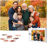 Custom Photo Puzzle 1000 Pieces for Adults Personalized  Jigsaw Puzzle from Your Pictures Unique Gift for Family Birthday Wedding Christmas