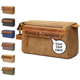 Personalized Canvas Toiletry Bag