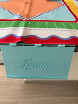 Custom Mahjong Card Holder for Table with Your Name - 3D Printed and Foldable