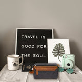 Personalized Canvas Toiletry Bag