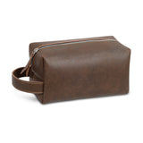 Personalized Toiletry Bag Customizable PU Leather Bag Dopp Kit Waterproof Wash Bag Suitable