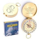 Personalized Engraved Fluorescent Compass