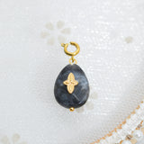 Personalized Gold Charm Necklace, Handmade Necklaces, DIY Ruby Charm Necklace