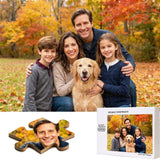 Personalized Photo Puzzle Custom Jigsaw Puzzle from Your Picture 35-1000 Pieces with Gift Box Birthday Gifts for Family Couples Friends Wedding Anniversary Graduation Xmas Gifts