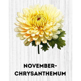 Personalized Birth Flower Beach Jute Tote Bag Trip Bag with Name
