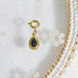 Personalized Gold Charm Necklace, Handmade Necklaces, DIY Ruby Charm Necklace