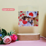 Personalized Photo Lamp LED Light