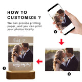 Personalized Photo Lamp LED Light
