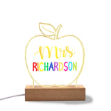 Personalized Teacher Acrylic Night Light