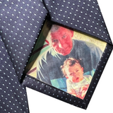 Personalized Photo Tie Patch, Custom Patches, Custom Photo Tie Patch for Wedding