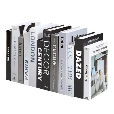 Luxurious Modern Faux Decorative Books Set for Home Decor Bookshelf, Coffee Table