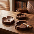 Personalized Walnut Cigar Ashtray for Men