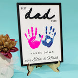 Personalized Dad Engraved Wooden Sign
