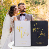 Personalized Wedding Vows Book