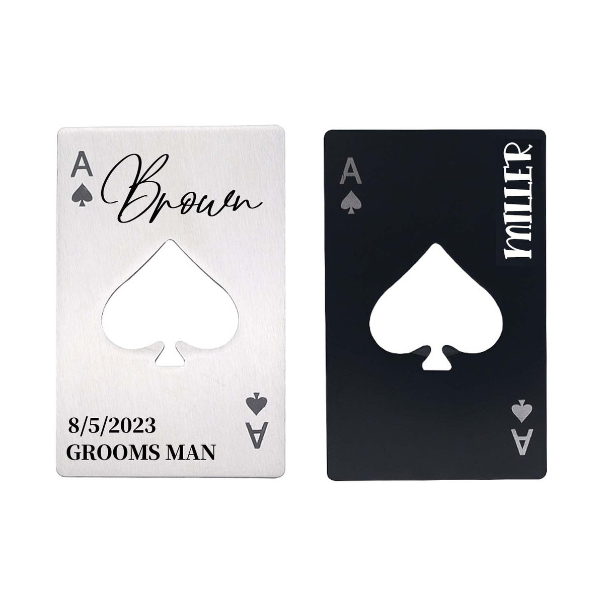 Personalized Stainless Bottle Opener