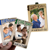 Fathers Day Gifts, Custom Photo Car Visor Clip