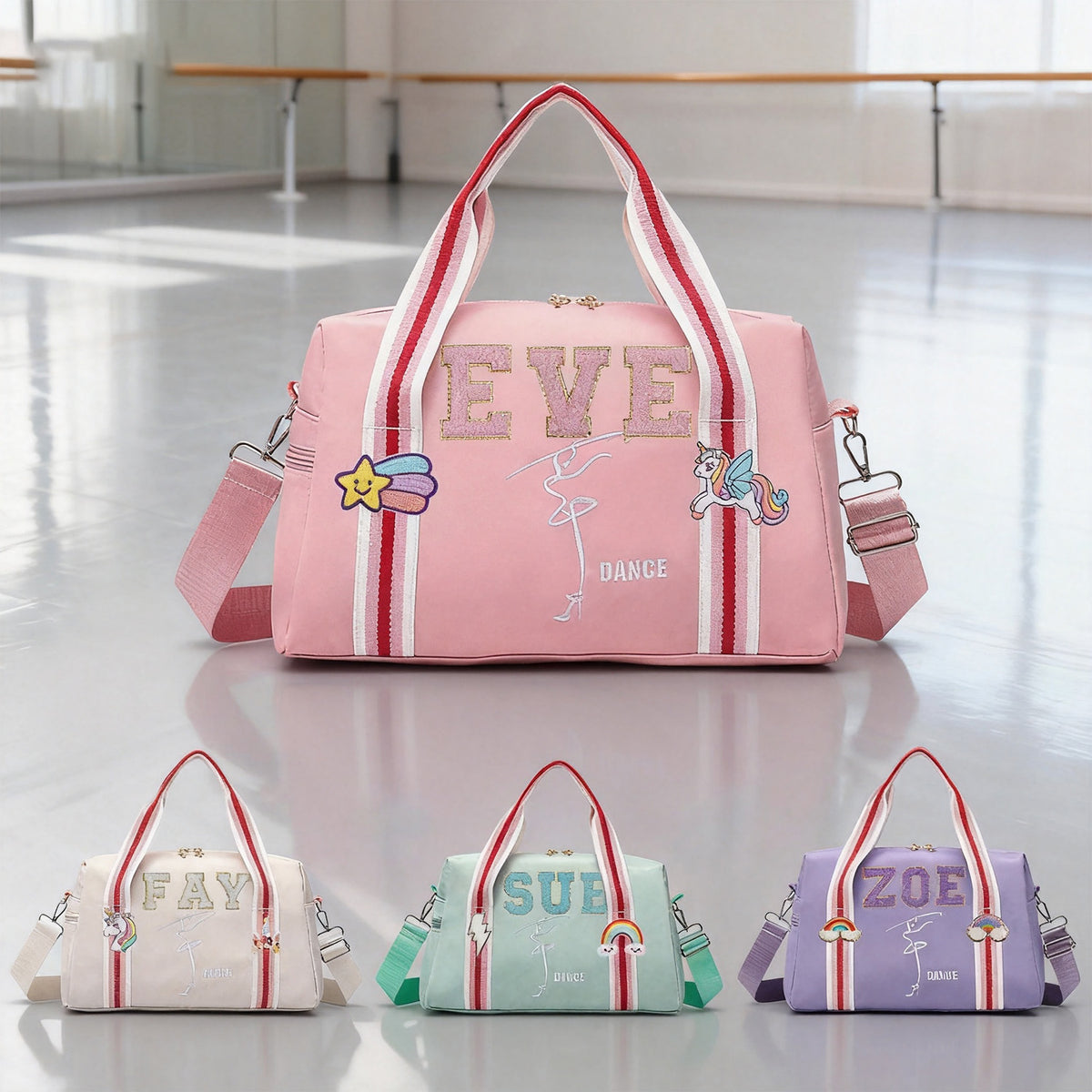 Personalized Kids Dance Ballet Bag
