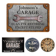 Custom Garage Sign, Personalized Workshop Sign