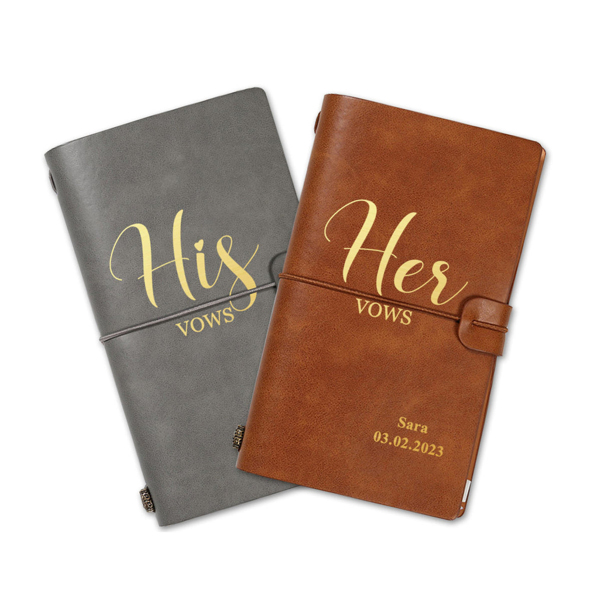Personalized Wedding Vow Book Keepsake