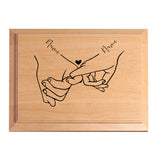 Personalized Wood Plaque, Wooden Wall Valentines Day Decor