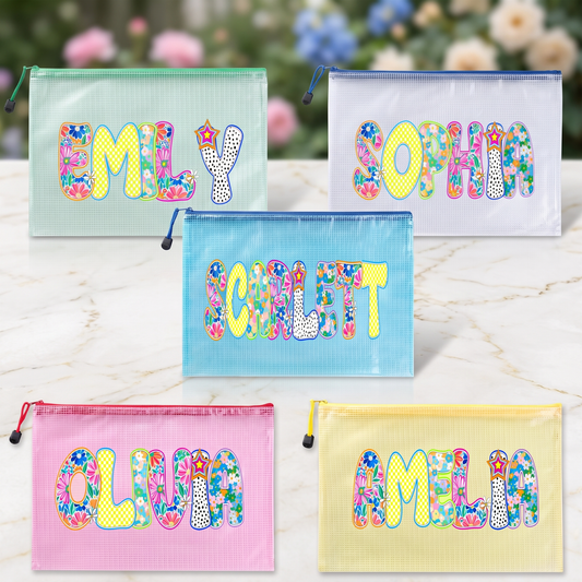 Personalized Beach Bag with Artistic Name