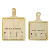 Personalized Birth Flower Cheese Board