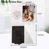 Personalized Wooden Picture Frame for Mother, Father, Baby, Friend, and Family Pet