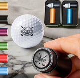 Make It Your Hole in One - Monogrammed Initial Name - Personalized Golf Ball Stamp