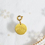 Personalized Gold Charm Necklace, Handmade Necklaces, DIY Ruby Charm Necklace