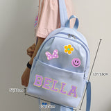 Personalized Backpack with Patches