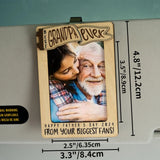 Fathers Day Gifts, Custom Photo Car Visor Clip