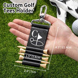Personalised Golf Tag with 5 Tees