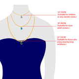 Personalized Birthstone Name Necklace, Custom Name Necklace, Initial Necklaces for Women