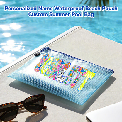 Personalized Beach Bag with Artistic Name