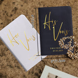 Personalized Wedding Vows Book