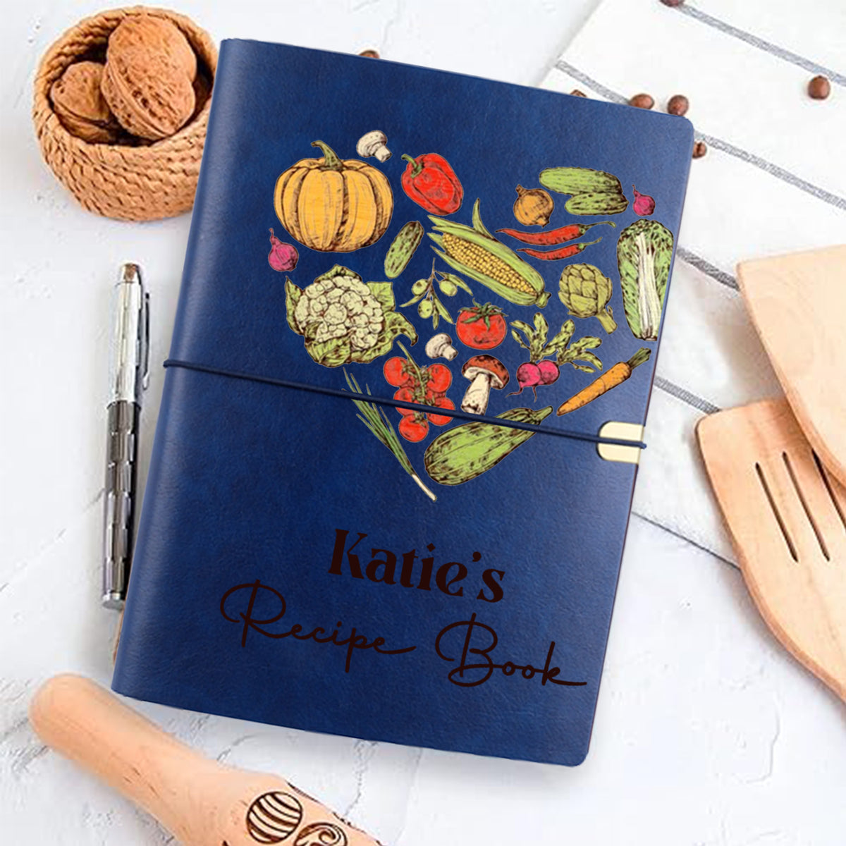 Personalized Color Printed Recipe Book